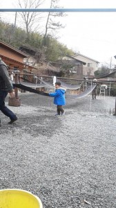 【染物屋日記】秩父にも雪が